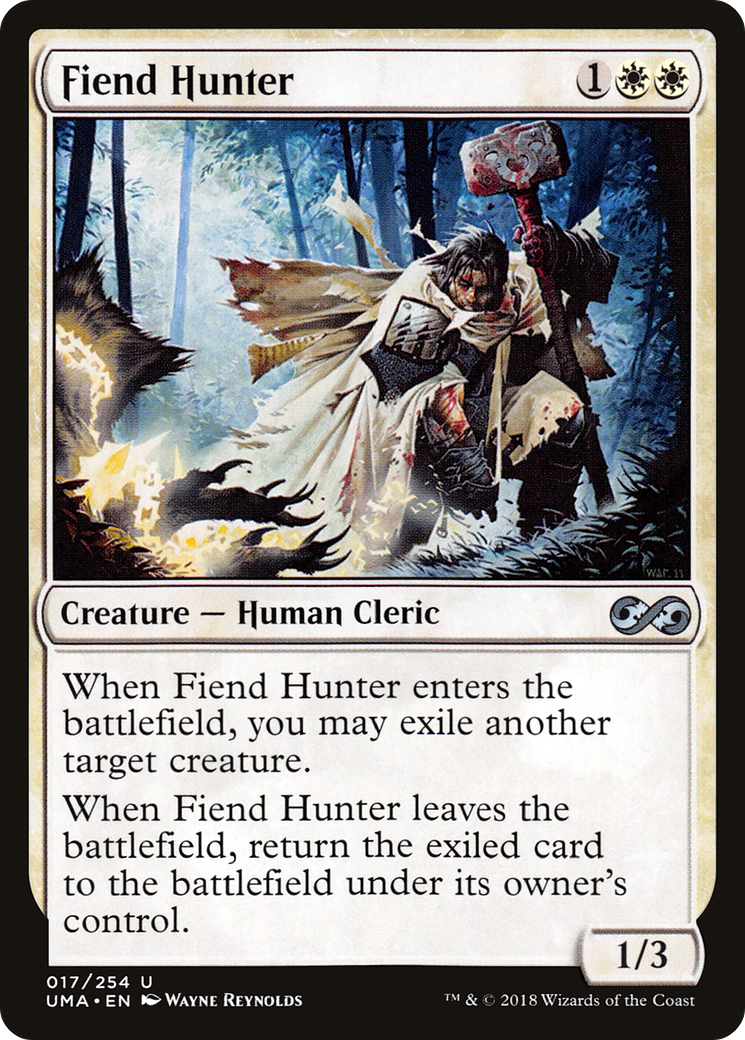 Fiend Hunter (017) - Ultimate Masters Foil