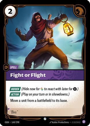 Fight or Flight (168) - Origins