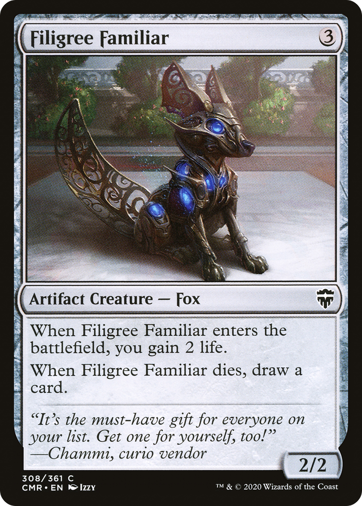 Filigree Familiar (308) - Commander Legends Foil
