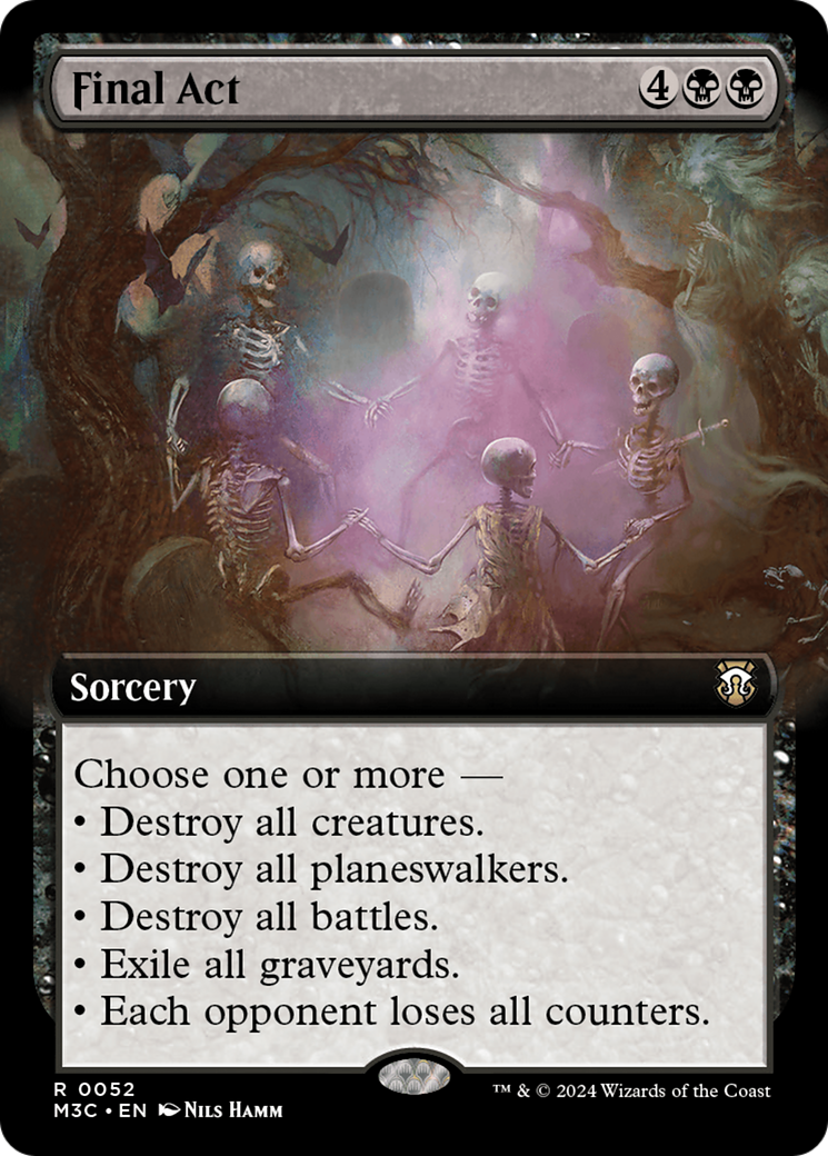 Final Act (Extended Art) (052) - Commander: Modern Horizons 3