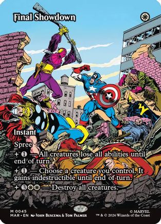 Final Showdown (045) - Marvel Universe