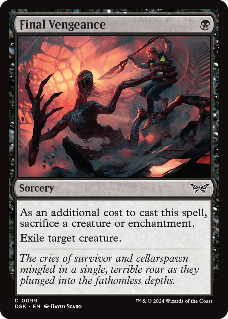 Final Vengeance (099) - Duskmourn: House of Horror Foil