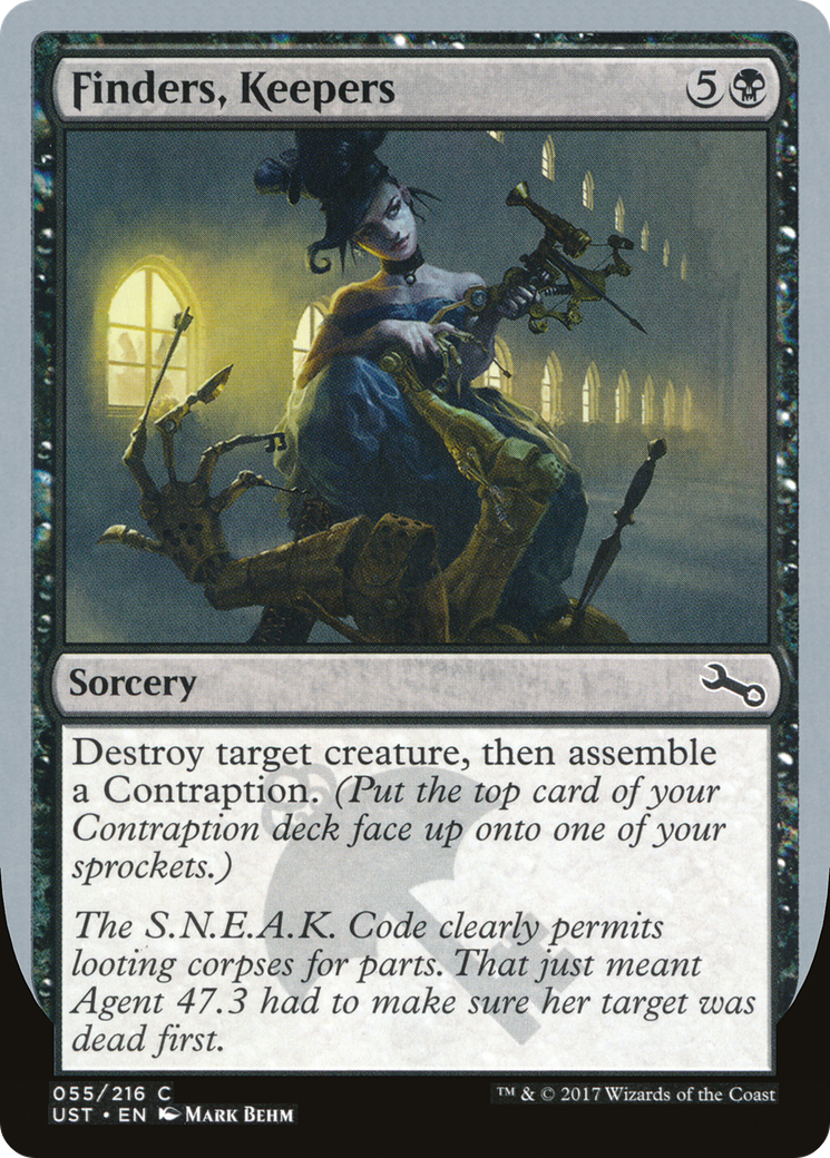 Finders, Keepers (055) - Unstable Foil