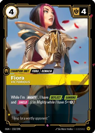 Fiora – Victorious (232) Foil - Origins