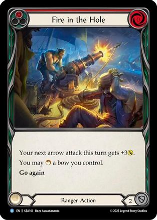 Fire in the Hole (SEA101) Rainbow Foil - High Seas