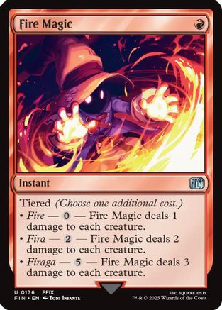 Fire Magic (136) - FINAL FANTASY