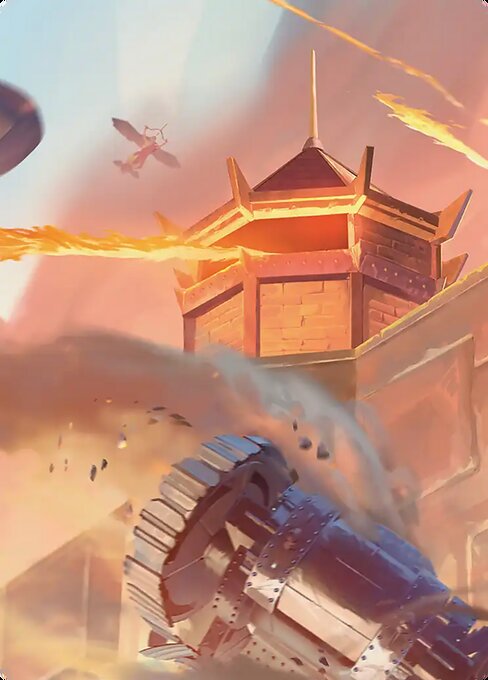 Fire Nation Turret (003) - Art Series: Avatar: The Last Airbender
