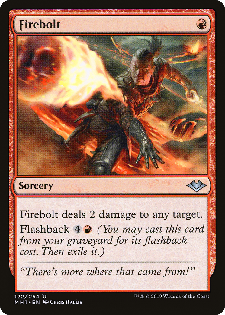 Firebolt (122) - Modern Horizons Foil