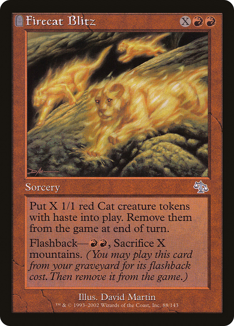 Firecat Blitz (088) Foil - Judgment