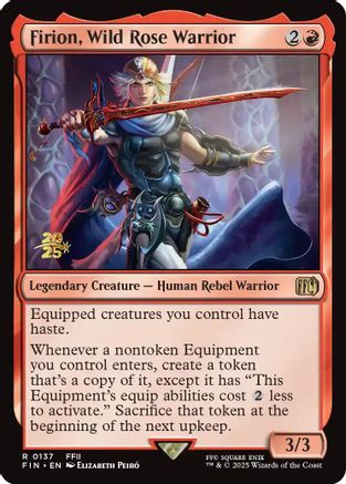Firion, Wild Rose Warrior (137) Foil - FINAL FANTASY