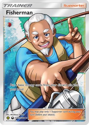 Fisherman (Full Art) (SV83) Holofoil - Hidden Fates