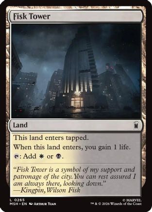 Fisk Tower (265) Foil - Marvel Super Heroes