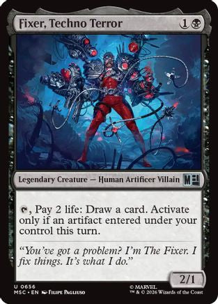 Fixer, Techno Terror (656) - Commander: Marvel Super Heroes