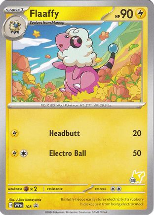 Flaaffy (#53 Pikachu) (108) - Battle Academy 2024