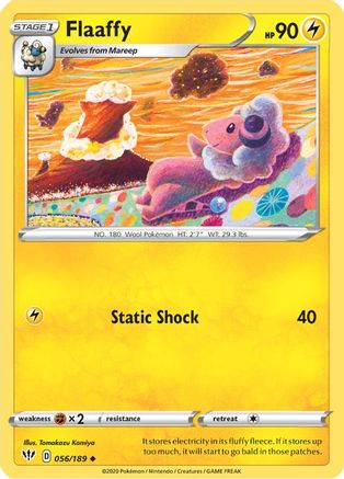 Flaaffy (56) Reverse Holofoil - Darkness Ablaze
