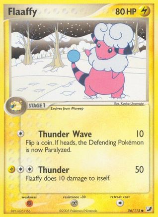 Flaaffy (56) Reverse Holofoil - Unseen Forces