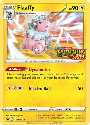 Flaaffy (Prerelease) (SWSH122) Holofoil - Black Star Promos