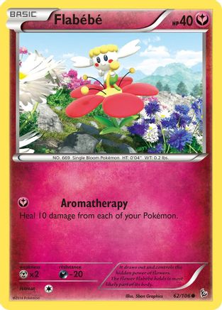 Flabebe (62) Reverse Holofoil - Flashfire