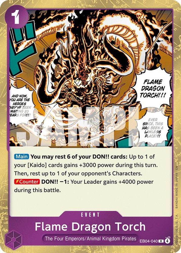 Flame Dragon Torch (EB04-040) Foil