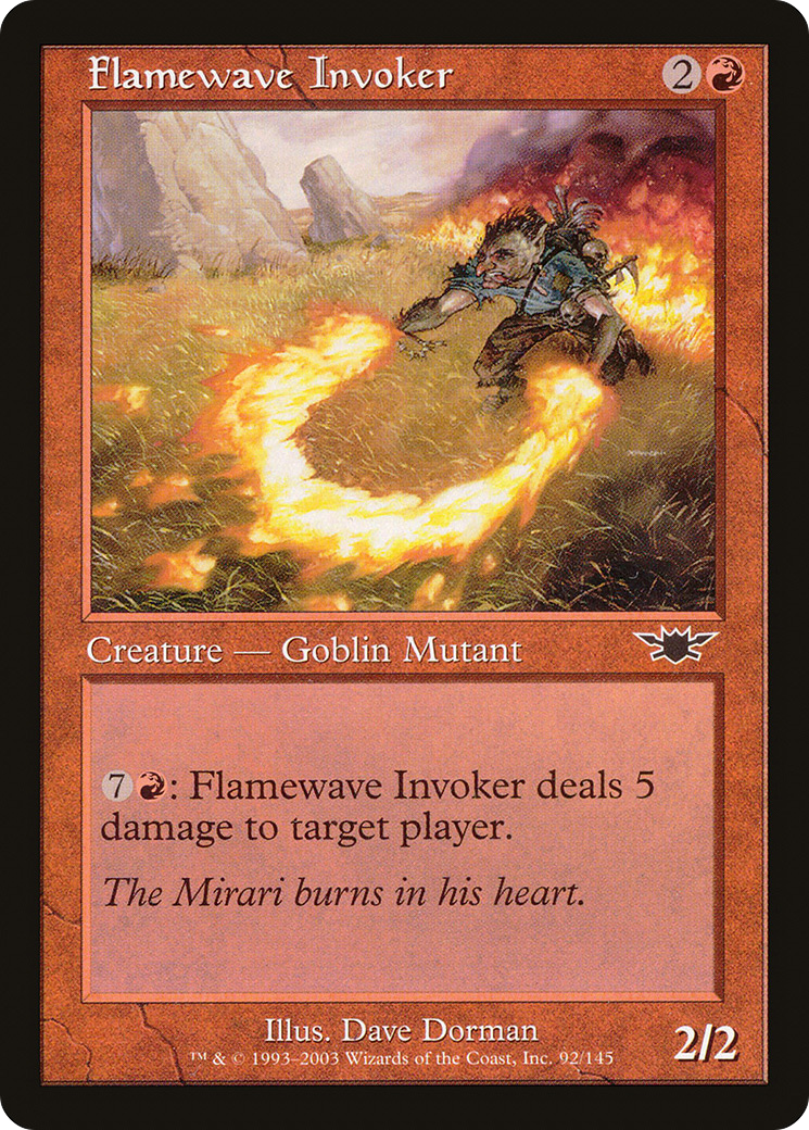 Flamewave Invoker (092) Foil - Legions