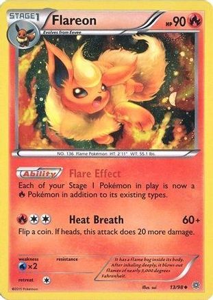 Flareon (Cosmos Holo) (13) Holofoil - Miscellaneous Cards & Products