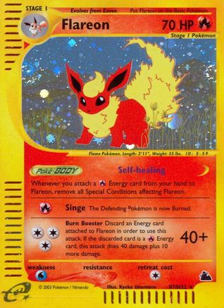 Flareon (H7) Holofoil - Skyridge