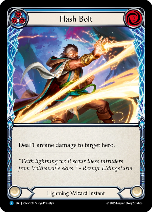 Flash Bolt (Blue) (OMN108) - Omens of the Third Age