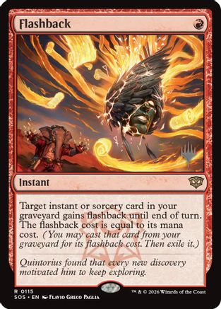 Flashback (Promo Pack) (115) - Secrets of Strixhaven