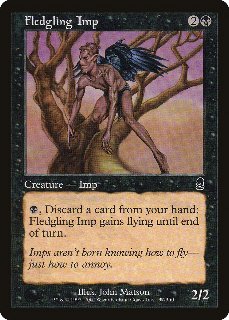 Fledgling Imp (137) Foil - Odyssey