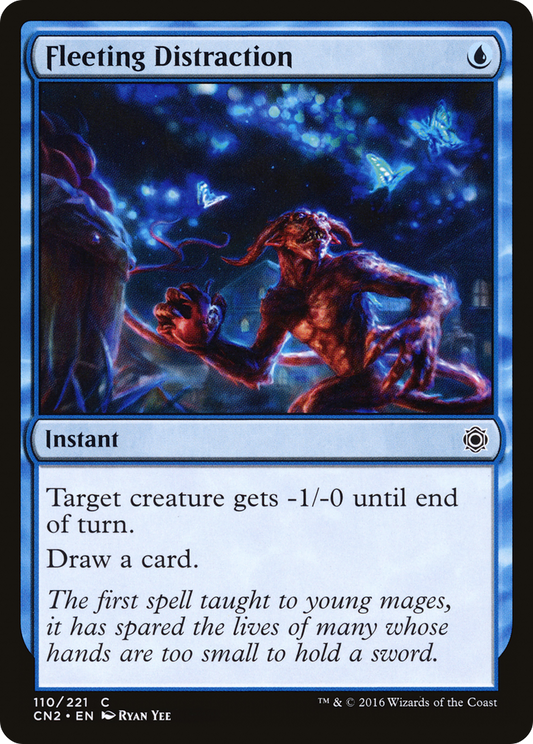 Fleeting Distraction (110) Foil - Conspiracy: Take the Crown