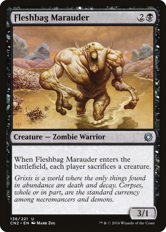 Fleshbag Marauder (136) Foil - Conspiracy: Take the Crown