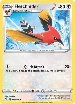 Fletchinder (139) - Evolving Skies