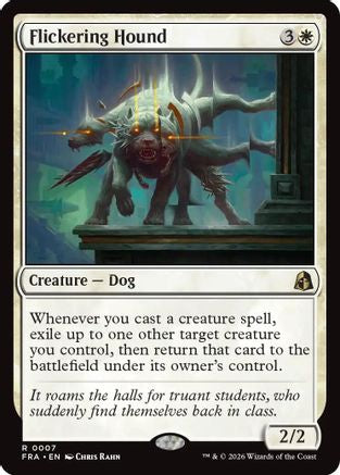 Flickering Hound (007) Foil - Reality Fracture