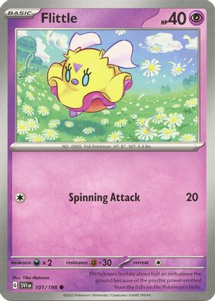 Flittle (101) Reverse Holofoil - Scarlet & Violet