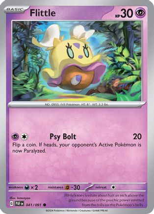 Flittle (41) Reverse Holofoil - Paldean Fates