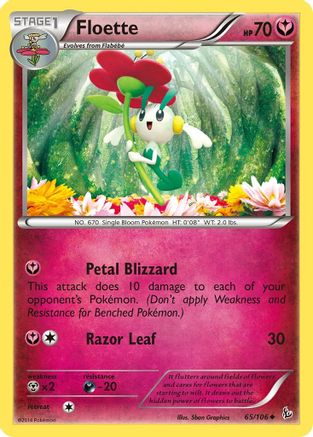 Floette (65) Reverse Holofoil - Flashfire