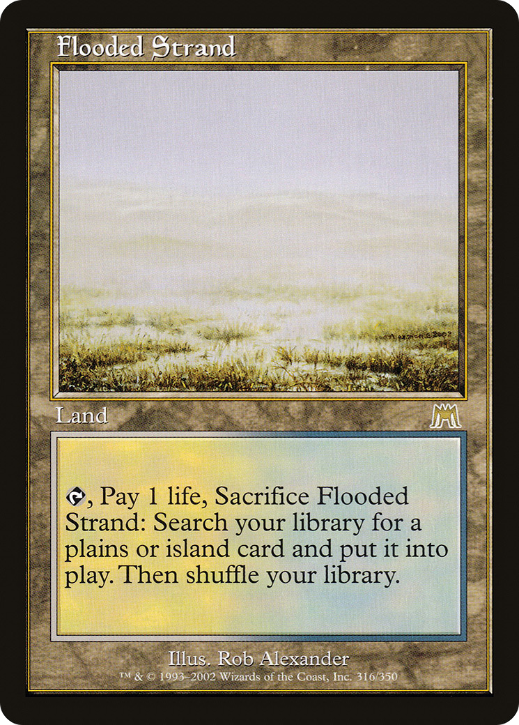 Flooded Strand (316) Foil - Onslaught
