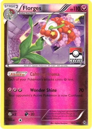 Florges (Pokemon League) (103) Reverse Holofoil - League & Championship Cards