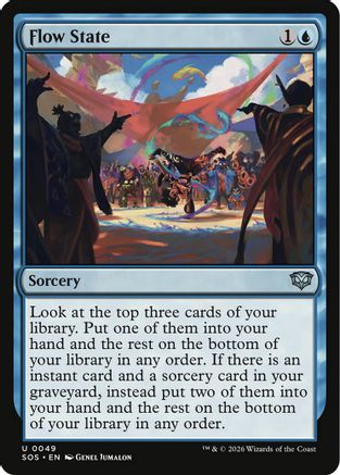 Flow State (049) Foil - Secrets of Strixhaven
