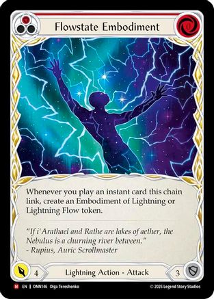 Flowstate Embodiment (OMN146) Rainbow Foil - Omens of the Third Age
