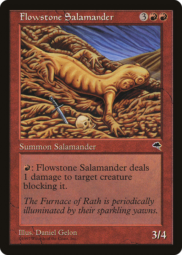Flowstone Salamander - Tempest