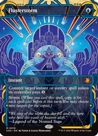 Flusterstorm (018) Foil - Secrets of Strixhaven: Mystical Archive