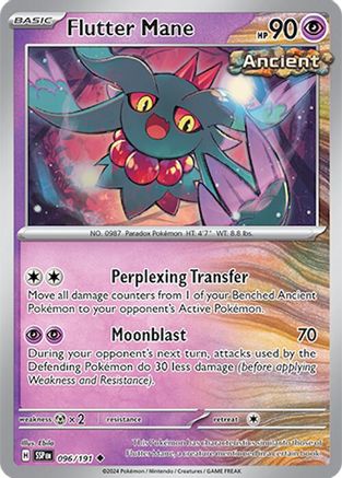 Flutter Mane (96) Reverse Holofoil - Surging Sparks
