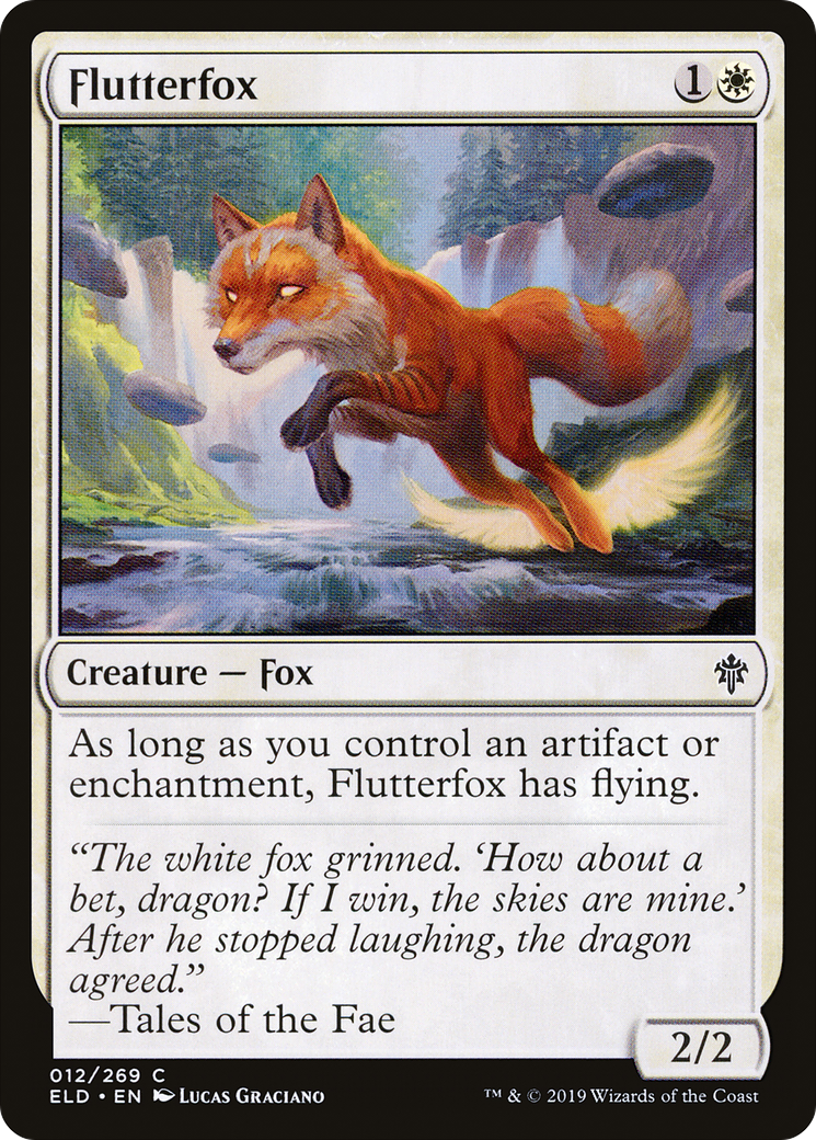 Flutterfox (012) - Throne of Eldraine Foil