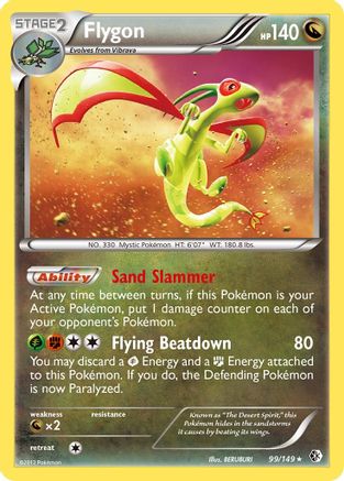 Flygon (99) Holofoil - Boundaries Crossed