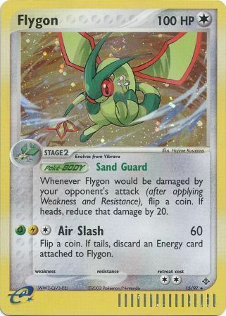 Flygon (Pokemon League) (15) Holofoil - League & Championship Cards