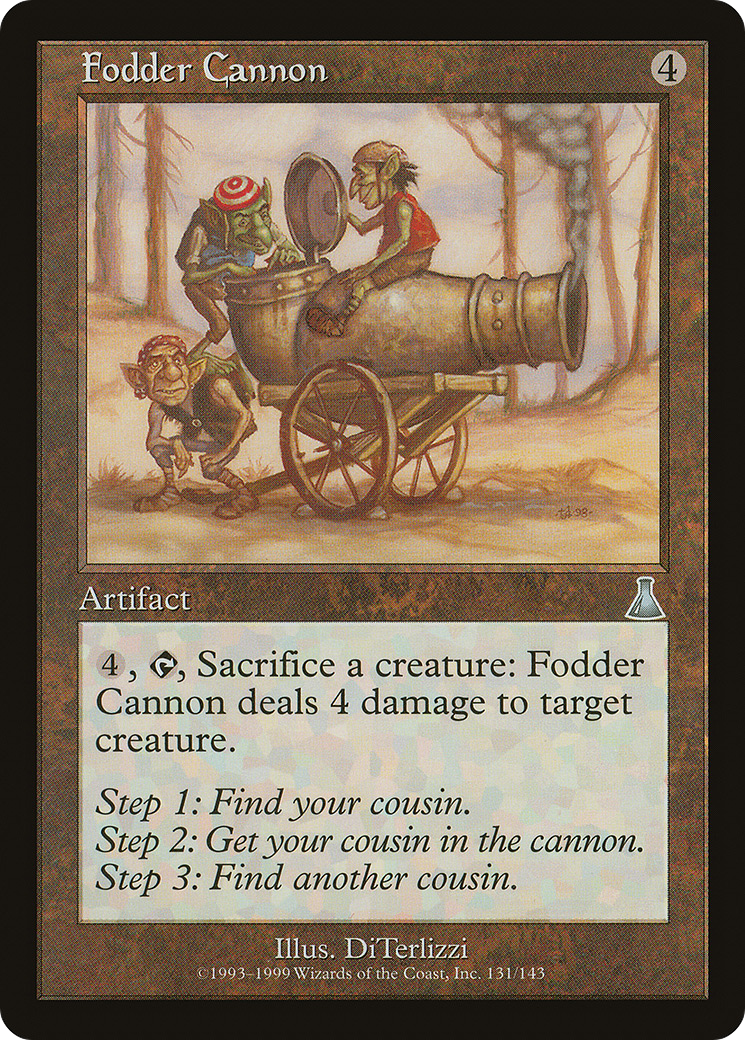 Fodder Cannon (131) Foil - Urza's Destiny