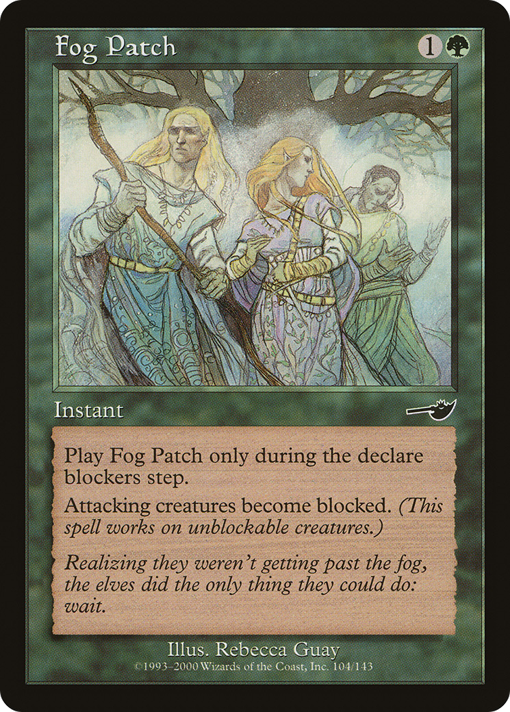 Fog Patch (104) Foil - Nemesis
