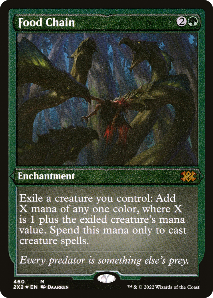 Food Chain (460) Etched Foil - Double Masters 2022