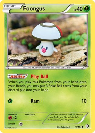 Foongus (12) Reverse Holofoil - Steam Siege